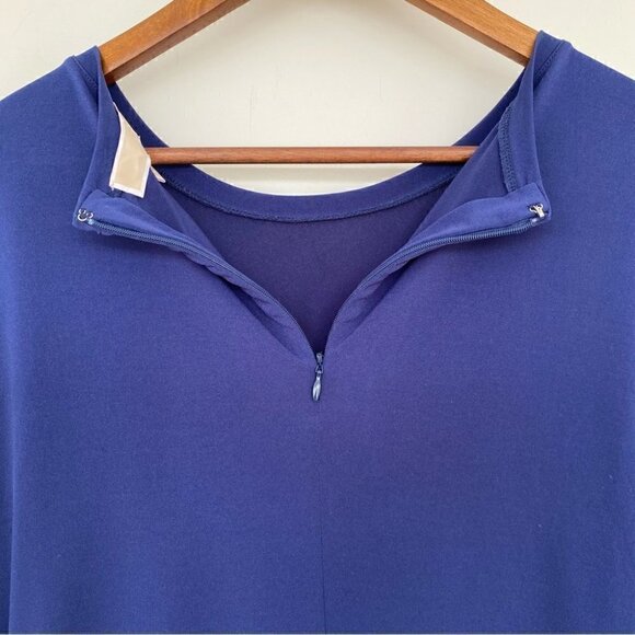 Michael Kors stretch jersey top with crew neckline and  long sleeves - Picture 7 of 10